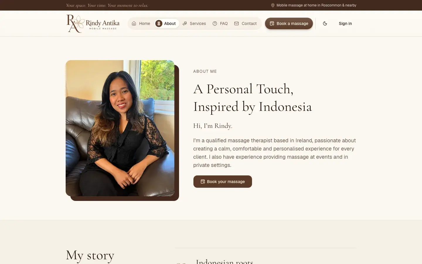 Rindy Antika Mobile Massage